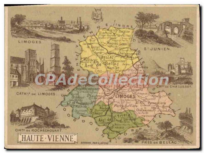 Old Postcard Haute Vienne