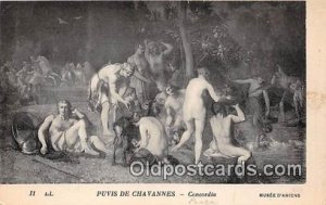 Puvis De Chavannes, Concordia Musee D'Amiens Nude Unused 