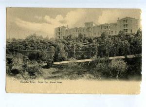 236430 SPAIN TENERIFE PUERTO CRUZ Grand Hotel 1925 year RPPC