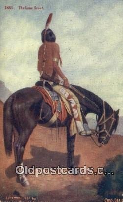 The Lone Scout Indian Unused 