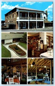 FORT DAVIS, Texas TX ~ Sutler's Complex LIMPIA HOTEL Roadside  Postcard