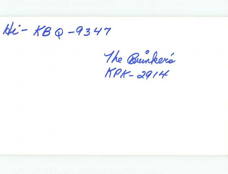 comic - QSL CB HAM RADIO CARD Rockford Illinois IL t9615