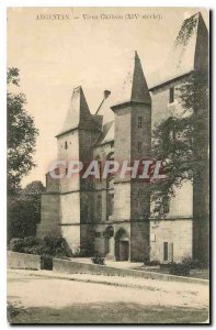 Old Postcard Argentan Vieux Chateau