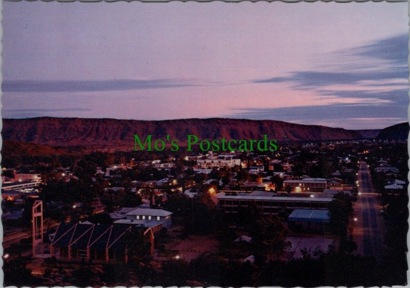 Australia Postcard - Alice Springs at Dusk, Central Australia RR14241