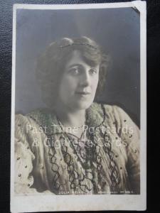 Old RPPC Actress: Julia Neilson, Rotary Photo No.156.C Hand painted with Glitter