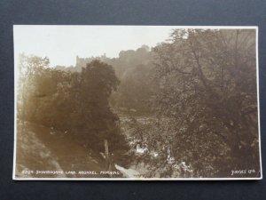 Sussex: Swanbourne Lake ARUNDEL MORNING c1920 RP Pub by Judges Ltd