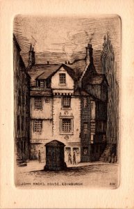 Scotland Edinburgh John Knox's House