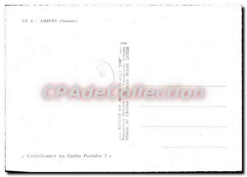 Modern Postcard Amiens (Somme)