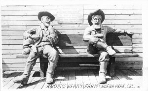 Amusement Knott's Berry Farm Buena Park California RPPC Photo Postcard 21-623