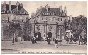 La Porte Saint-Vincent, St. Vincent Gate, SAINT-MALO (Ille Et Vilaine), Franc...