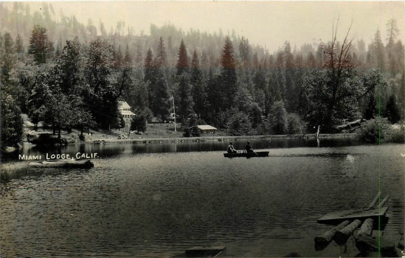 Postcard RPPC C-1910 Yosemite NP Madera Miami Lodge CA24-4659