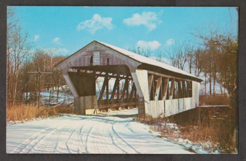 Covered Bridge - Brubaker Bridge - Over Sam's Run