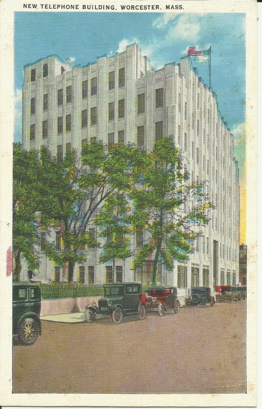 Worcester, Mass., New Telephone Building