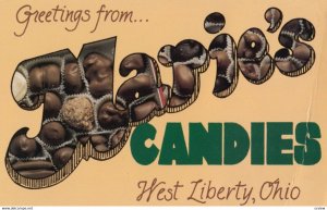 WEST LIBERTY, Ohio, 1950-60s; Marie's Candies