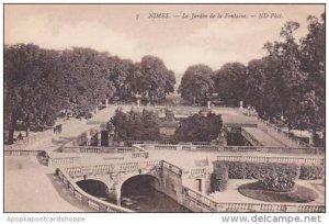 France Nimes Le Jardin de la Fontaine