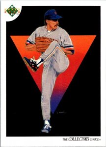 1991 Upper Deck Baseball Card Jack Morris Detroit Tigers sk20594