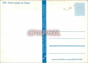 Modern Postcard Farm typical of Causse