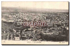Algeria Oran Old Postcard General view