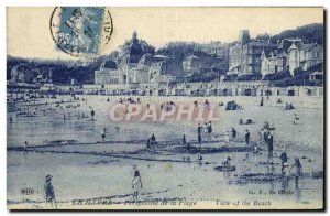 Old Postcard Perspective Le Havre Beach