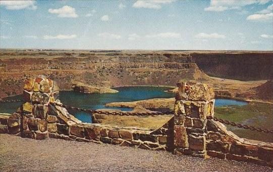 Dry Falls In North Central Washington