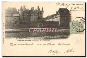 Old Postcard Jumillac Grand Chateau