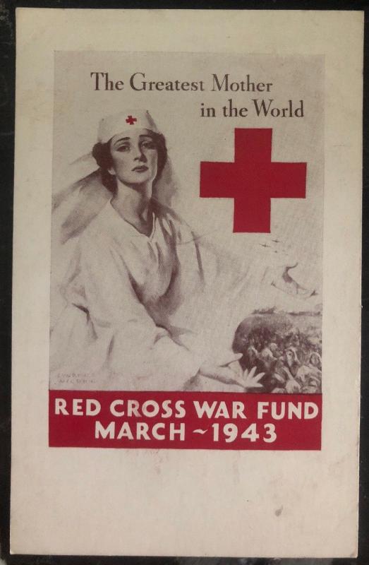 Mint USA Picture Postcard Red Cross War Fund Greatest Mother In The World