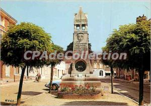 Postcard Modern Crecy in Pontlieu (Somme) Monument John of Luxembourg