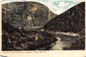 South from Winona Cliff Delaware Water Gap Pennsylvania, PA