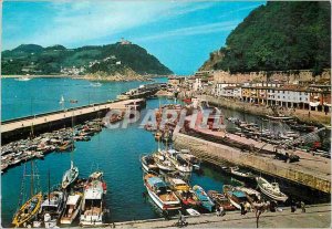 Postcard Modern San sebastian 1313 Port