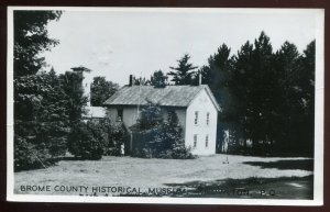 h2327 - KNOWLTON Quebec 1954 Brome County Historical Museum. Real Photo Postcard