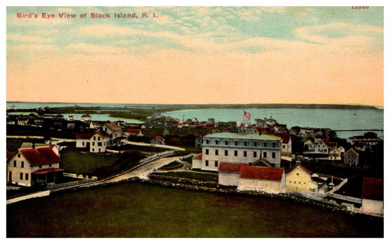 Rhode Island  Block Island  Birds Eye View