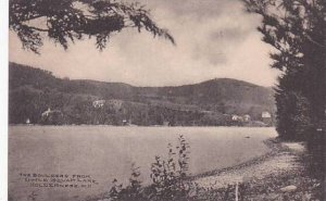 New Hampshire Holderness The Boulders From Little Squam Lake Albertype