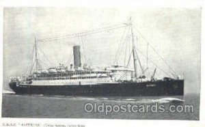 RMSP Asturias Steamer Ship 1915 some corner wear, postal used no stamp on back