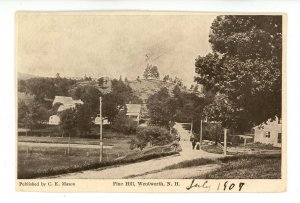 NH - Wentworth. Pine Hill, July 1907