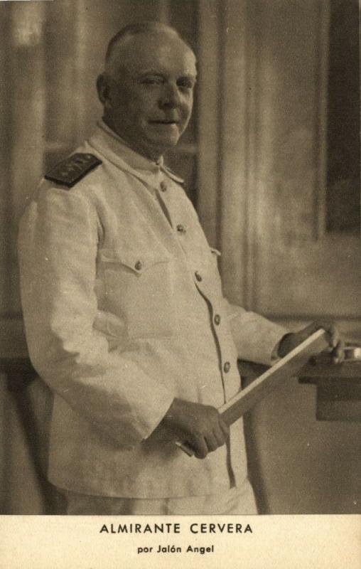 Spanish Civil War, Spanish Nationalist Admiral Cervera (1939)