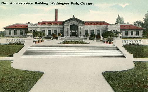IL - Chicago. Washington Park, New Administration Building