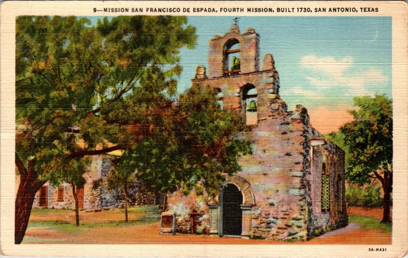Mission San Francisco de Espada,San Antonio,TX BIN