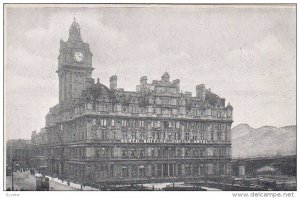 EDINBURGH, Scotland, UK, 1900-1910s; The North British Station Hotel