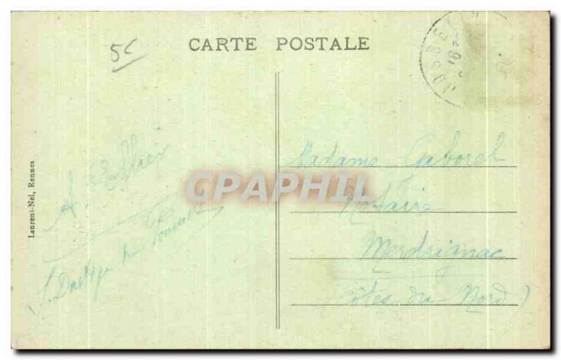 Old Postcard Chateau de Josselin