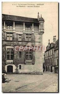 Old Postcard The Sarlat Theater Old bishopric