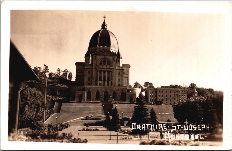 Canada Montreal Oratoire St Joseph Vintage RPPC 04.92 