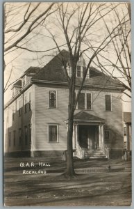 READING MA WOBURN STREET ANTIQUE REAL PHOTO POSTCARD RPPC