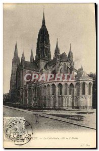 Old Postcard Bayeux Cathedral Approval of Apse