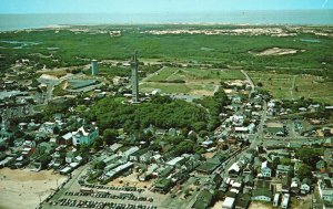 Vintage Postcard View Provincetown Building Roof Tops Cape Cod Massachusetts MA