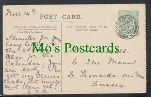 Genealogy Postcard - Boxall - 6 The Mount, St Leonards On Sea, Sussex RF6315