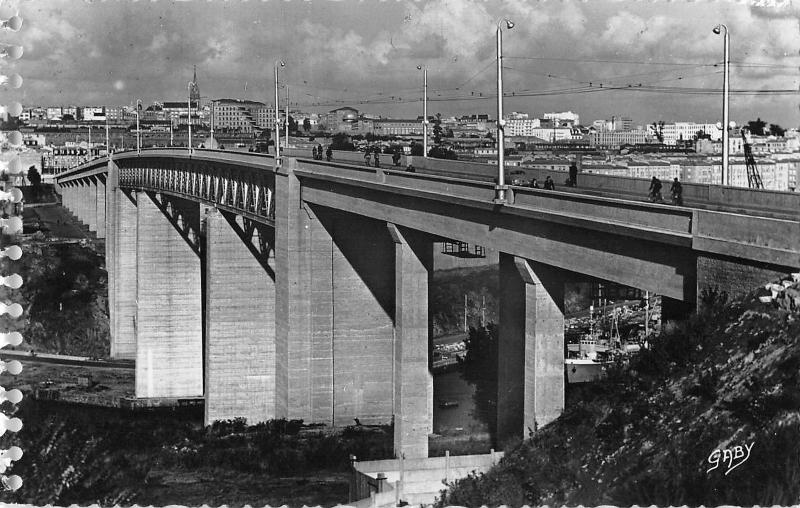 BR57231 Brest le pont de l hartelloire 14x9cm    France