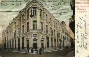 argentina, BUENOS AIRES, Casa Central de Correos y Telegrafos, Post Office 1900s