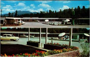 Postcard MOTEL SCENE Flagstaff Arizona AZ AM0326