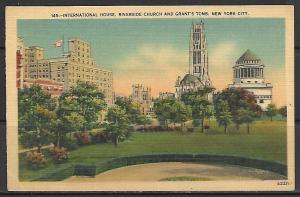 New York, NY - International House - Riverside Church - Grant's Tomb - [NY-110]