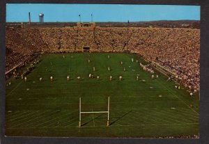 IN Football Stadium University of Notre Dame South Bend Indiana Postcard Sports